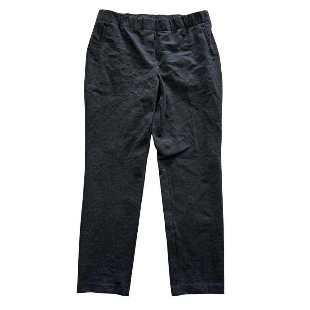 J.Jill Medium Women's Pants NWT Ponte Slim Leg‎ in Charcoal Business Casual